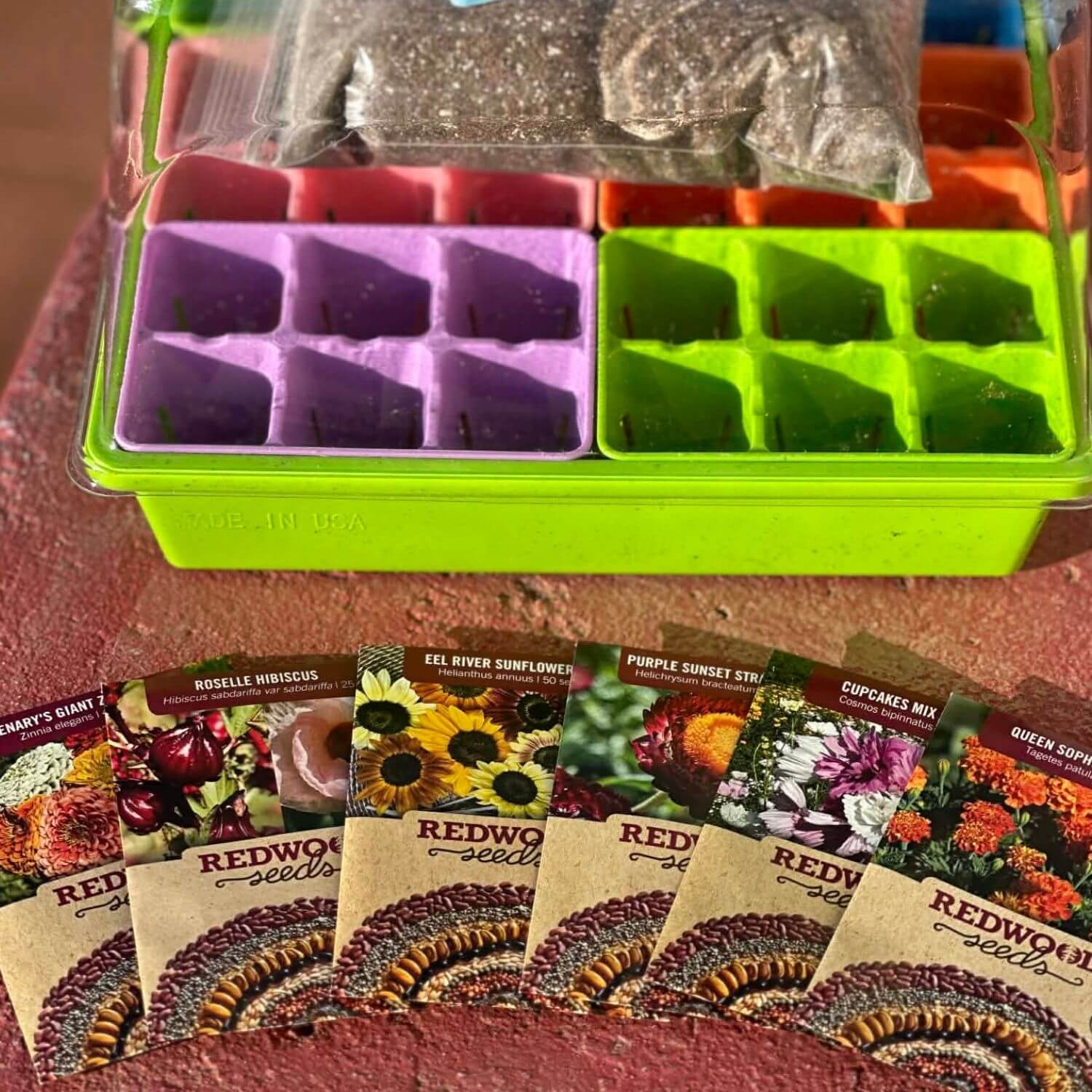 plant seed starter kit Complete Garden Starter Kit – Redwood Seeds