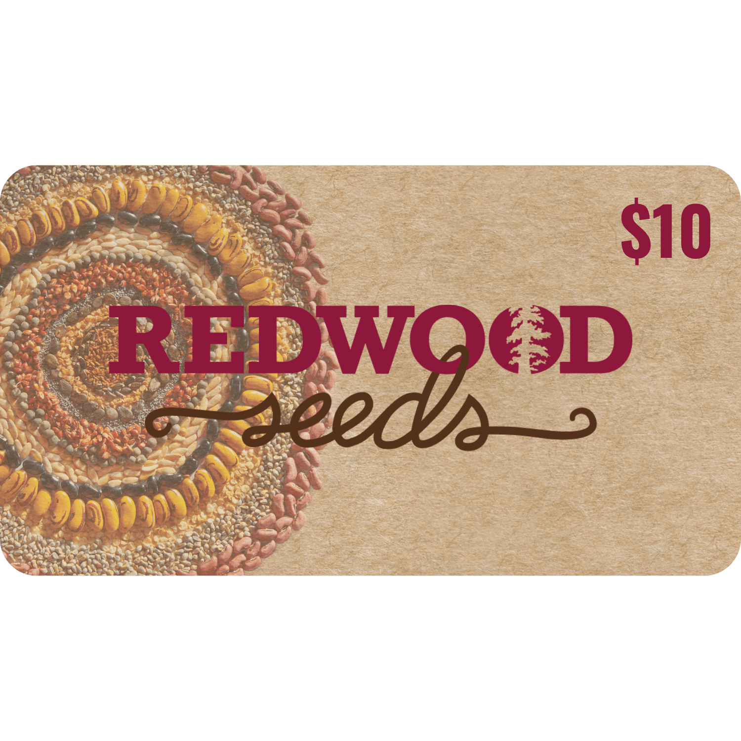 rare seeds gift card Electronic Gift Certificate