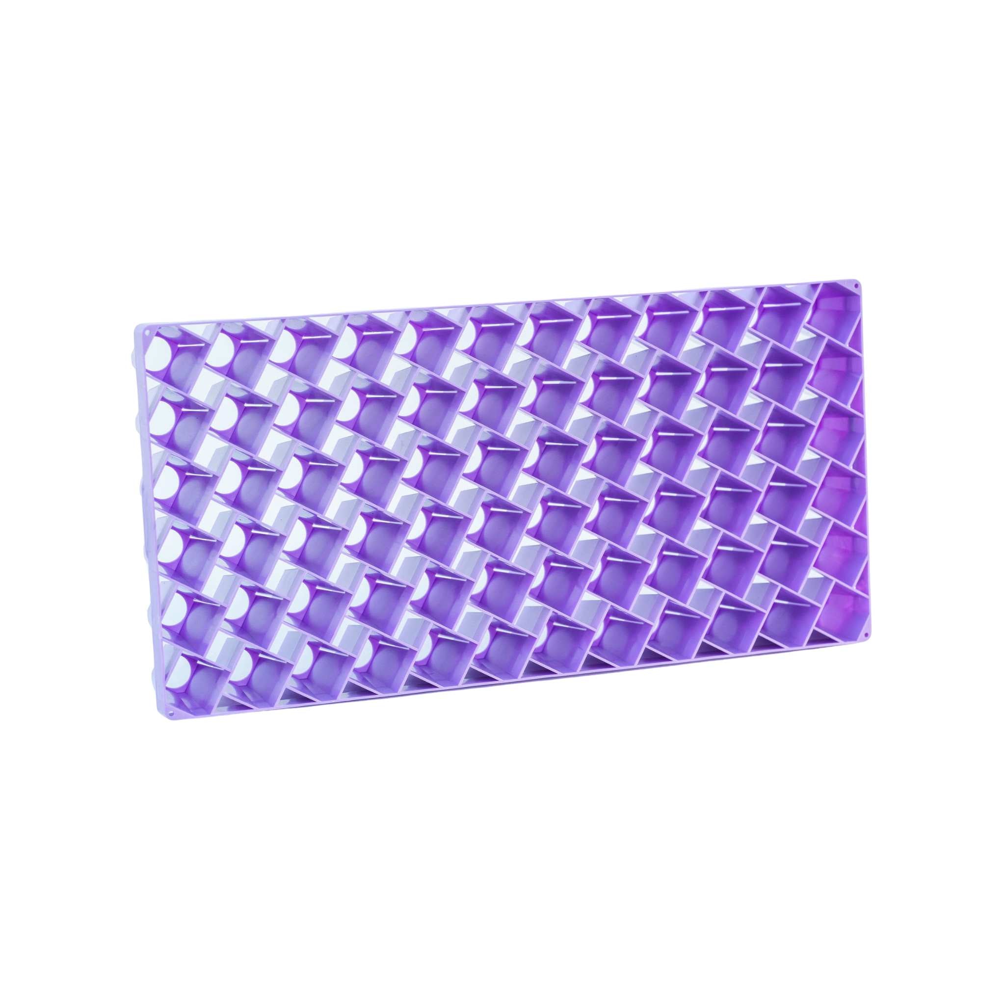 Purple propagation trap on a white background 
